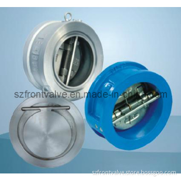 Cast Steel and Cast Iron Wafer Type Duo Plate Check Valve